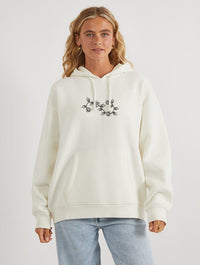 Disney Alice In Wonderland We're All Mad Here Hoodie In White Hoodies & Sweatshirts Skinnydip London