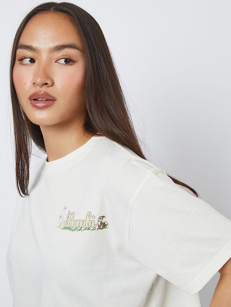 Disney Bambi Poster T-Shirt Tops & T-Shirts Skinnydip London