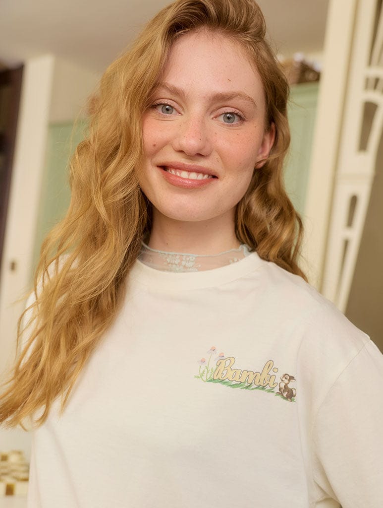 Disney Bambi Poster T-Shirt Tops & T-Shirts Skinnydip London
