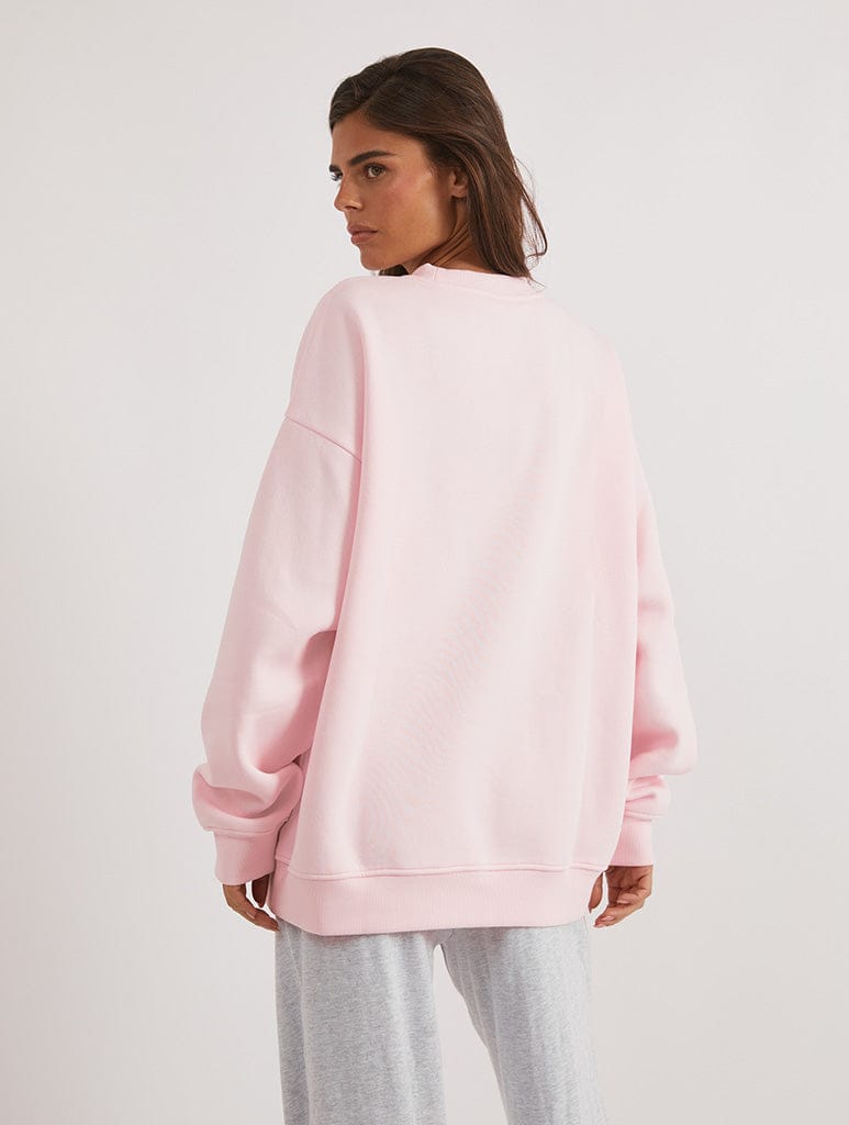 Disney Bambi Spring Is In The Air Sweatshirt In Pink Hoodies & Sweatshirts Skinnydip London