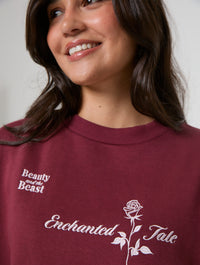 Disney Beauty and The Beast Enchanted Sweatshirt Hoodies and Sweatshirts Skinnydip London