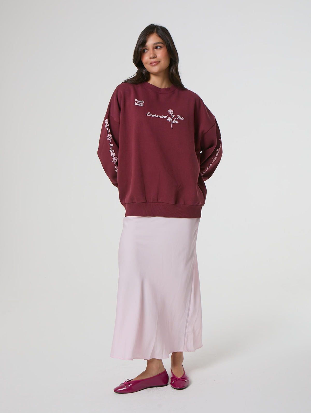 Disney Beauty and The Beast Enchanted Sweatshirt Hoodies and Sweatshirts Skinnydip London
