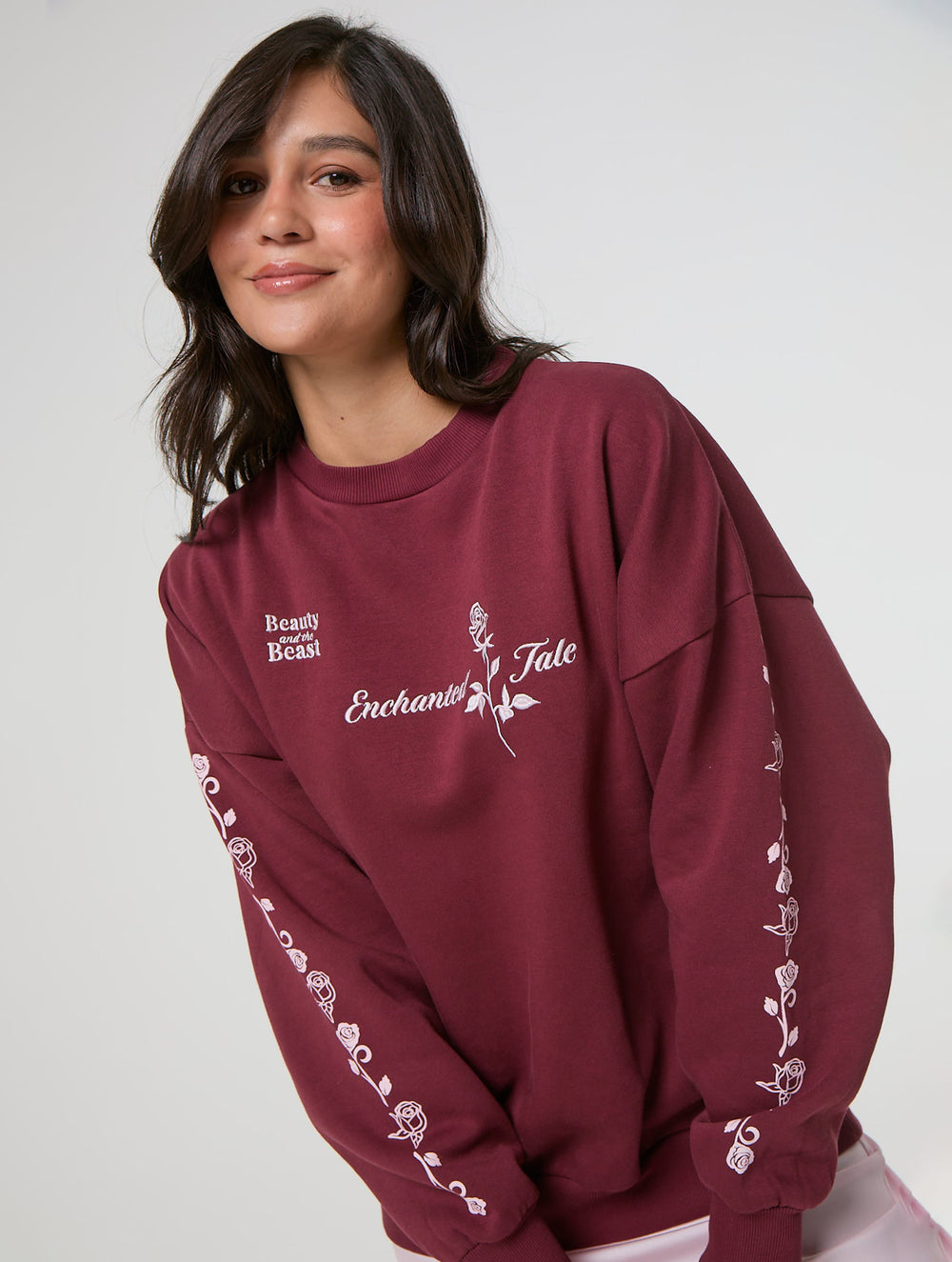 Disney Beauty and The Beast Enchanted Sweatshirt Hoodies and Sweatshirts Skinnydip London
