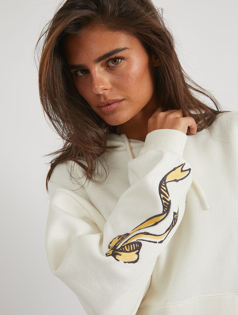 Disney Beauty and The Beast Rose Hoodie Hoodies & Sweatshirts Skinnydip London