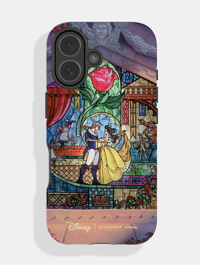 Disney Beauty And The Beast Stained Glass Ultra Protective iPhone Case Phone Cases Skinnydip London