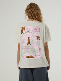 Disney Brother Bear Adventure Poster T-Shirt In White Tops & T-Shirts Skinnydip London