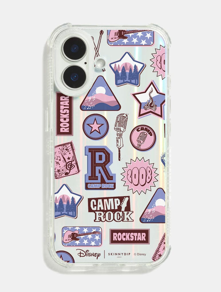 Disney Camp Rock Badge Shock iPhone Case Phone Cases Skinnydip London