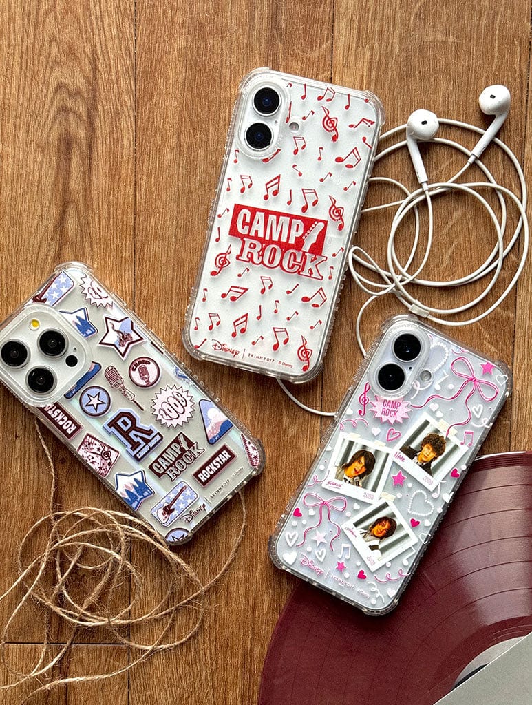 Disney Camp Rock Badge Shock iPhone Case Phone Cases Skinnydip London