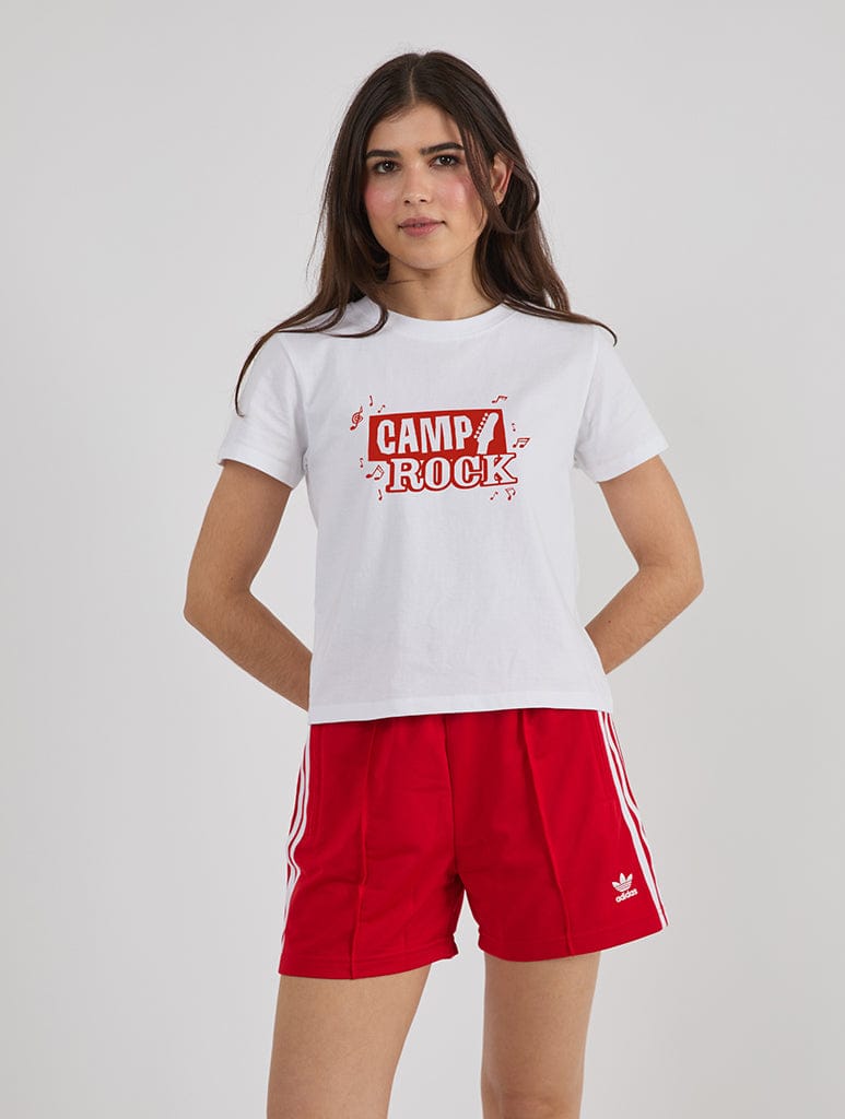 Disney Camp Rock Logo Baby T-Shirt In White Tops & T-Shirts Skinnydip London