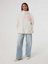 Disney Castle Fleece Jacket Clothing : Jacket : Outerwear Skinnydip London
