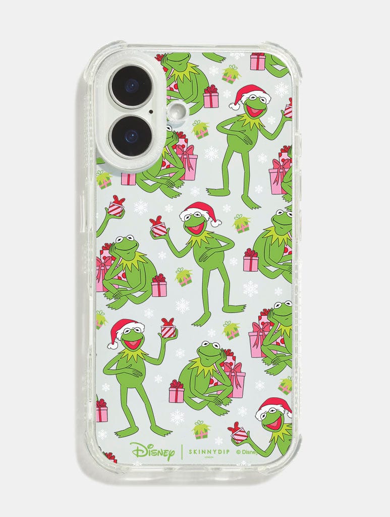 Disney Christmas Kermit Shock iPhone Case Phone Cases Skinnydip London