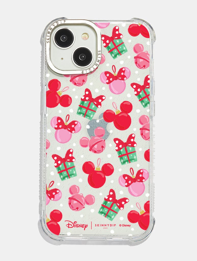 Disney Christmas Mickey Baubles Shock iPhone Case Phone Cases Skinnydip London