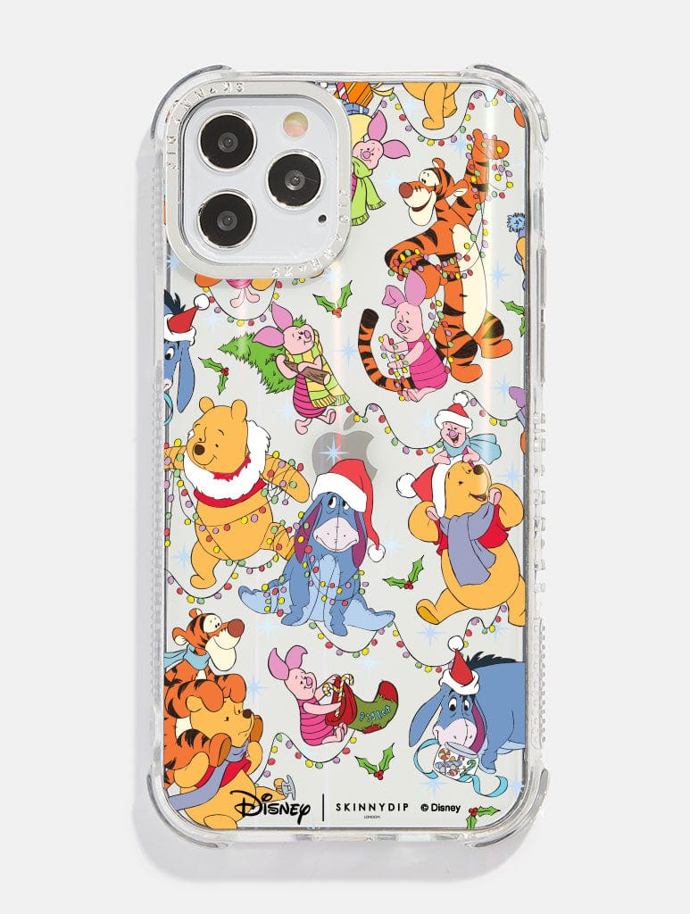 Disney Christmas Winnie the Pooh Shock iPhone Case Phone Cases Skinnydip London