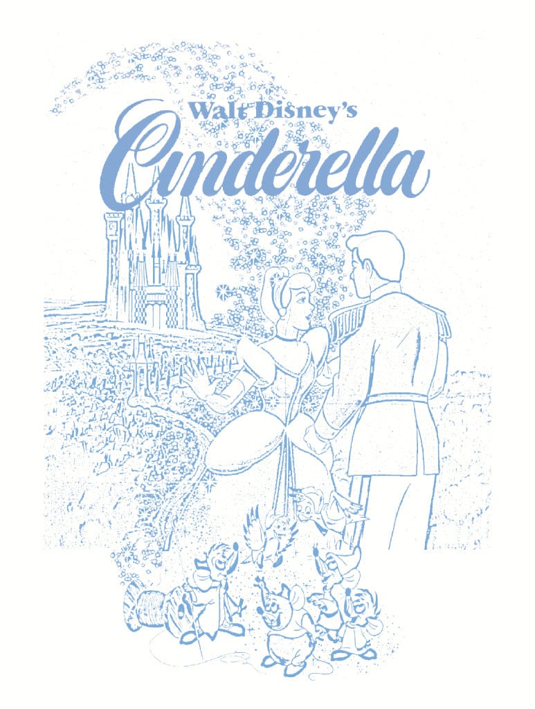 Disney Cinderella Hoodie in White Hoodies & Sweatshirts Skinnydip London