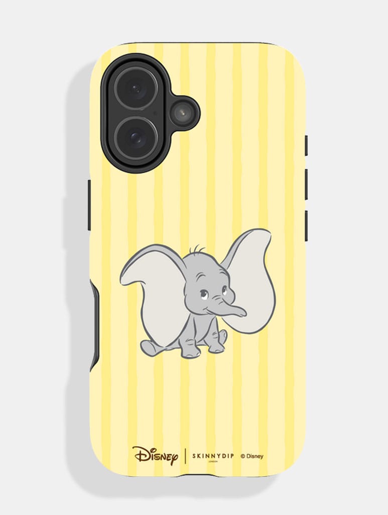 Disney Dumbo Butter Yellow Stripe Ultra Protective iPhone Case Phone Cases Skinnydip London