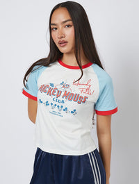 Disney Fantasia Baby Tee Tops & T-Shirts Skinnydip London