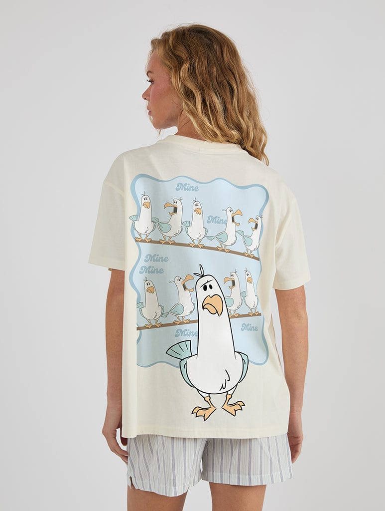 Disney Finding Nemo Seagulls T-Shirt In White Tops & T-Shirts Skinnydip London