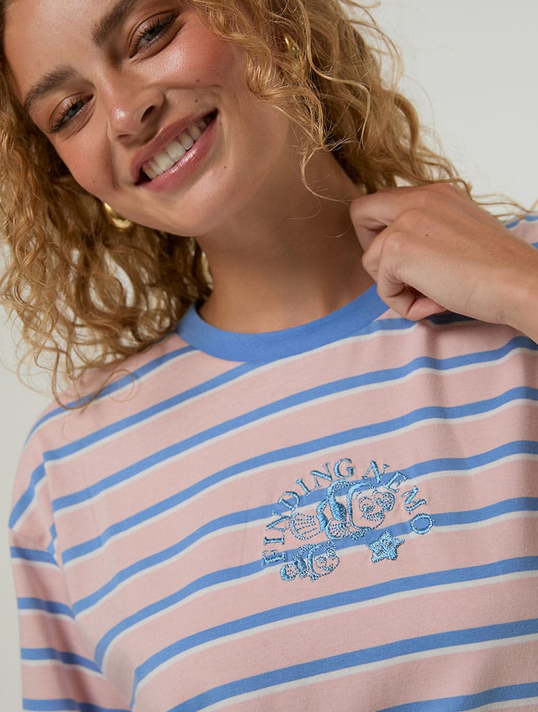 Disney Finding Nemo Stripe T-Shirt Tops & T-Shirts Skinnydip London