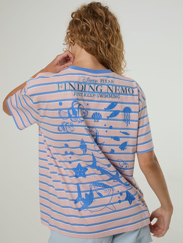 Disney Finding Nemo Stripe T-Shirt Tops & T-Shirts Skinnydip London