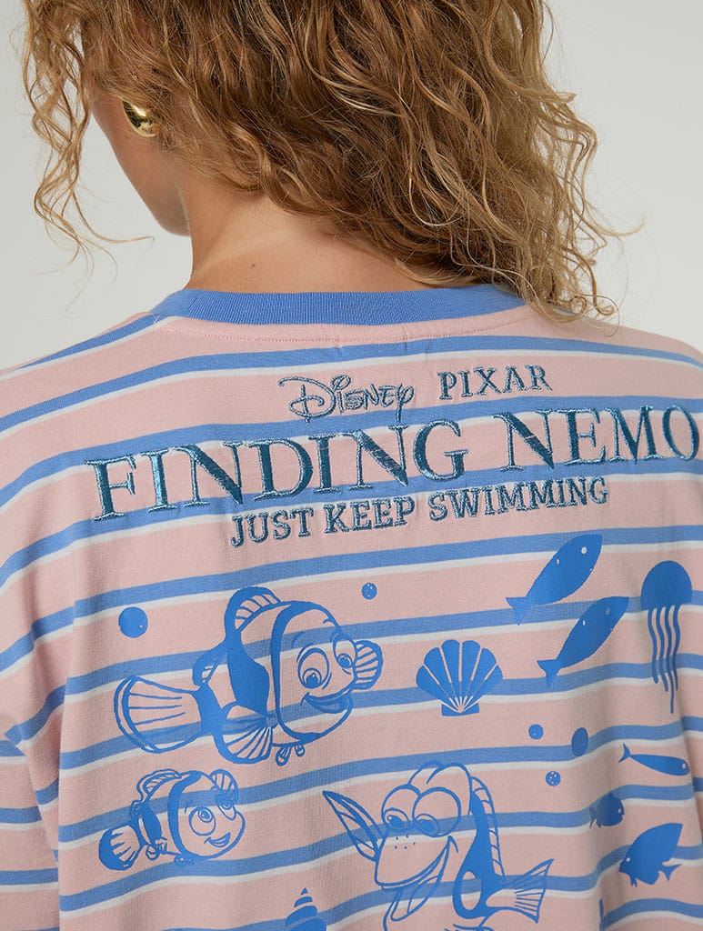 Disney Finding Nemo Stripe T-Shirt Tops & T-Shirts Skinnydip London