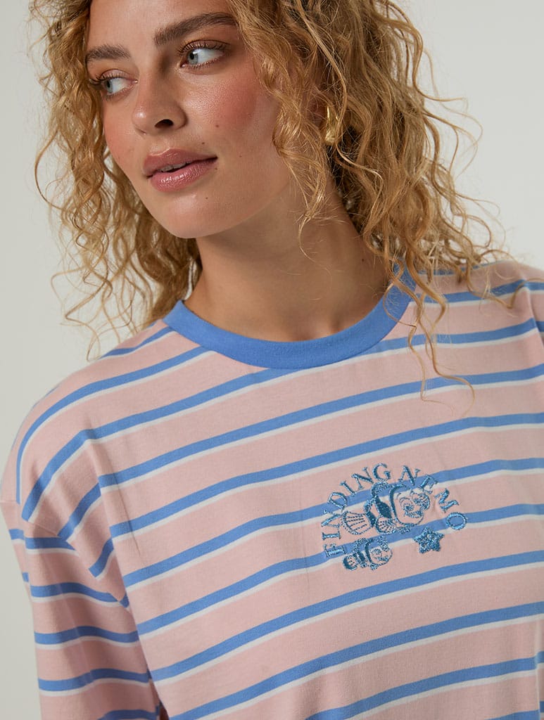 Disney Finding Nemo Stripe T-Shirt Tops & T-Shirts Skinnydip London