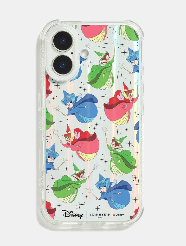 Disney Flora, Fauna, Merrywhether Shock iPhone Case Phone Cases Skinnydip London