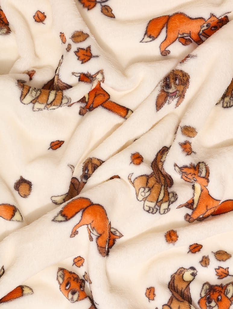 Disney Fox and The Hound Blanket Home Accessories Skinnydip London