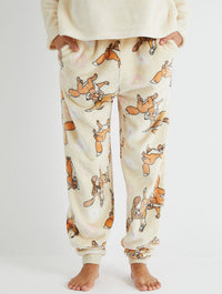 Disney Fox and The Hound Fleece Pyjama Set Lingerie & Nightwear Skinnydip London