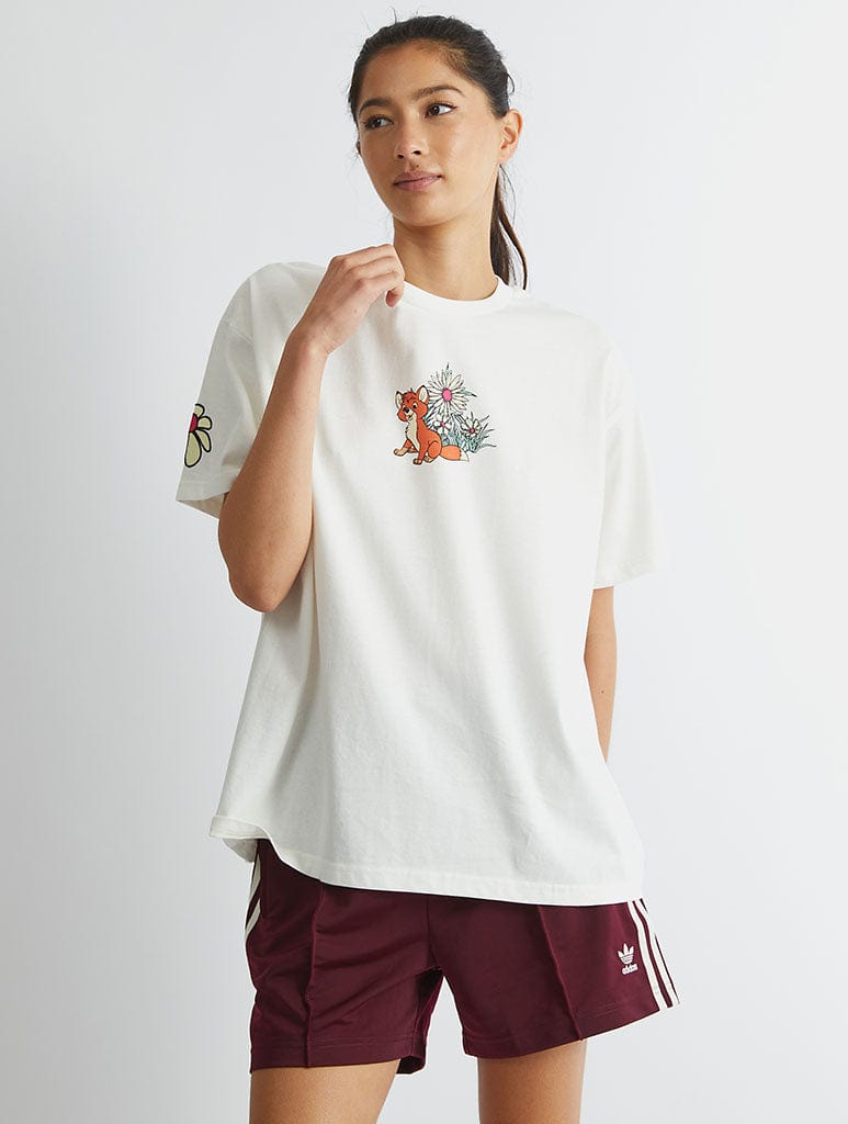 Disney Fox And The Hound Flower T-Shirt Tops & T-Shirts Skinnydip London