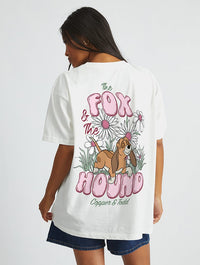Disney Fox And The Hound Flower T-Shirt Tops & T-Shirts Skinnydip London