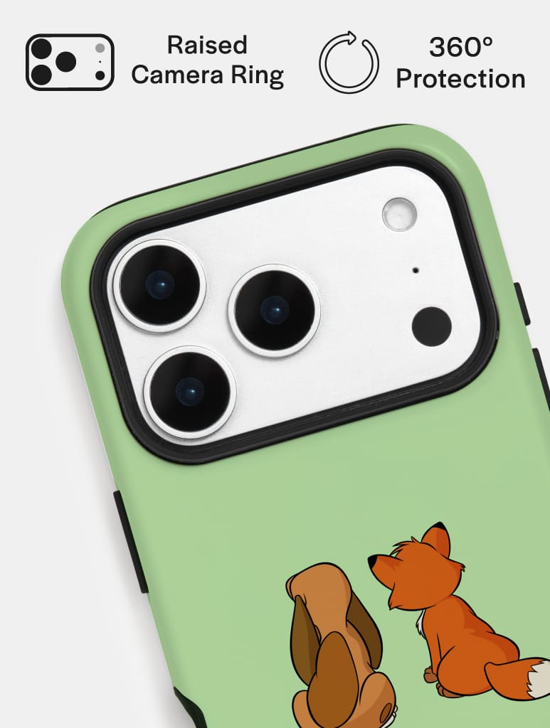 Disney Fox and the Hound Green Ultra Protective iPhone Case Phone Cases Skinnydip London