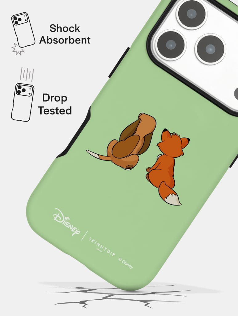 Disney Fox and the Hound Green Ultra Protective iPhone Case Phone Cases Skinnydip London