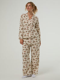 Disney Fox and The Hound Pyjama Set with Scrunchie Lingerie & Nightwear Skinnydip London