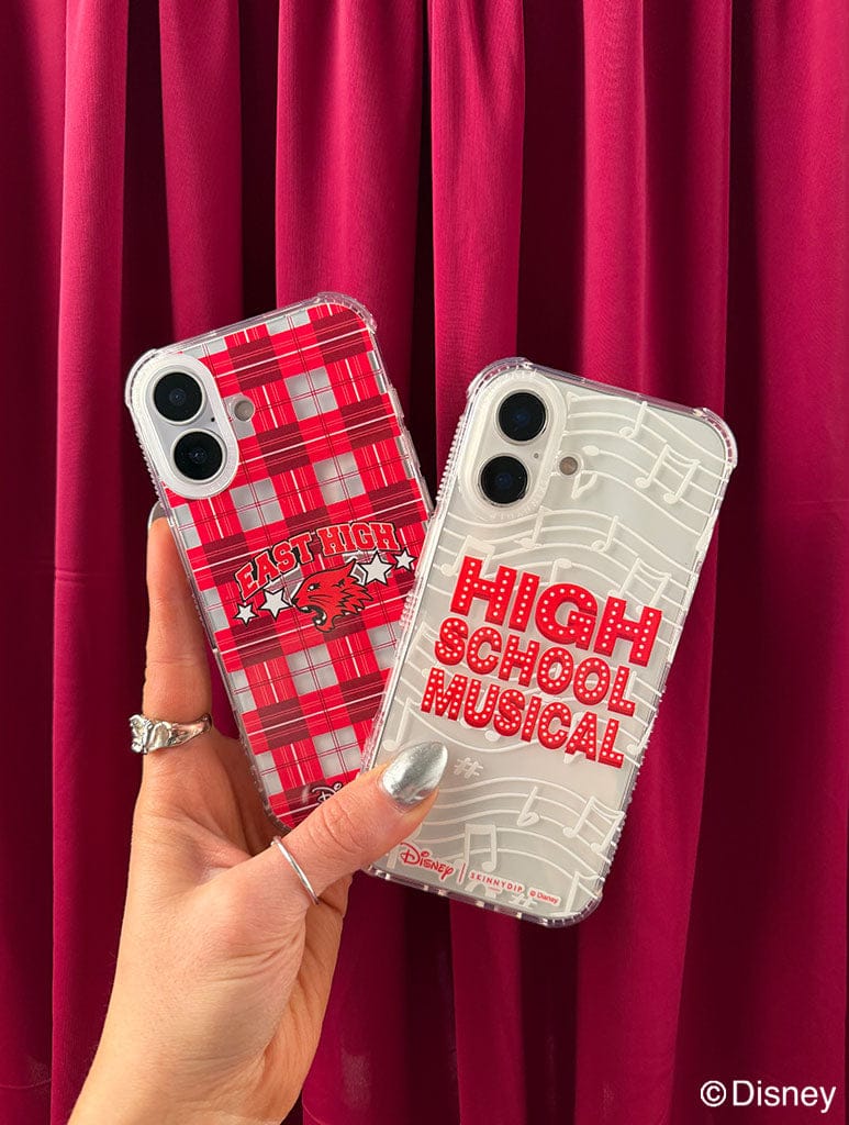 Disney High School Musical iPhone 17ケース Disney High School Musical East High Check Shock iPhone Case