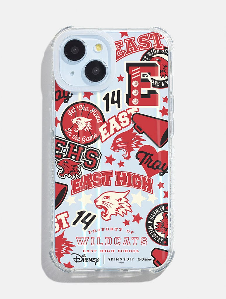 Case Maximum Sticker Disney High School Musical East High Sticker Shock iPhone Case ...