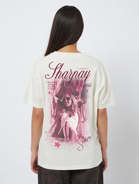 Disney High School Musical Sharpay T-Shirt In White Tops & T-Shirts Skinnydip London