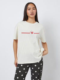 Disney High School Musical Varsity T-Shirt In White Tops & T-Shirts Skinnydip London