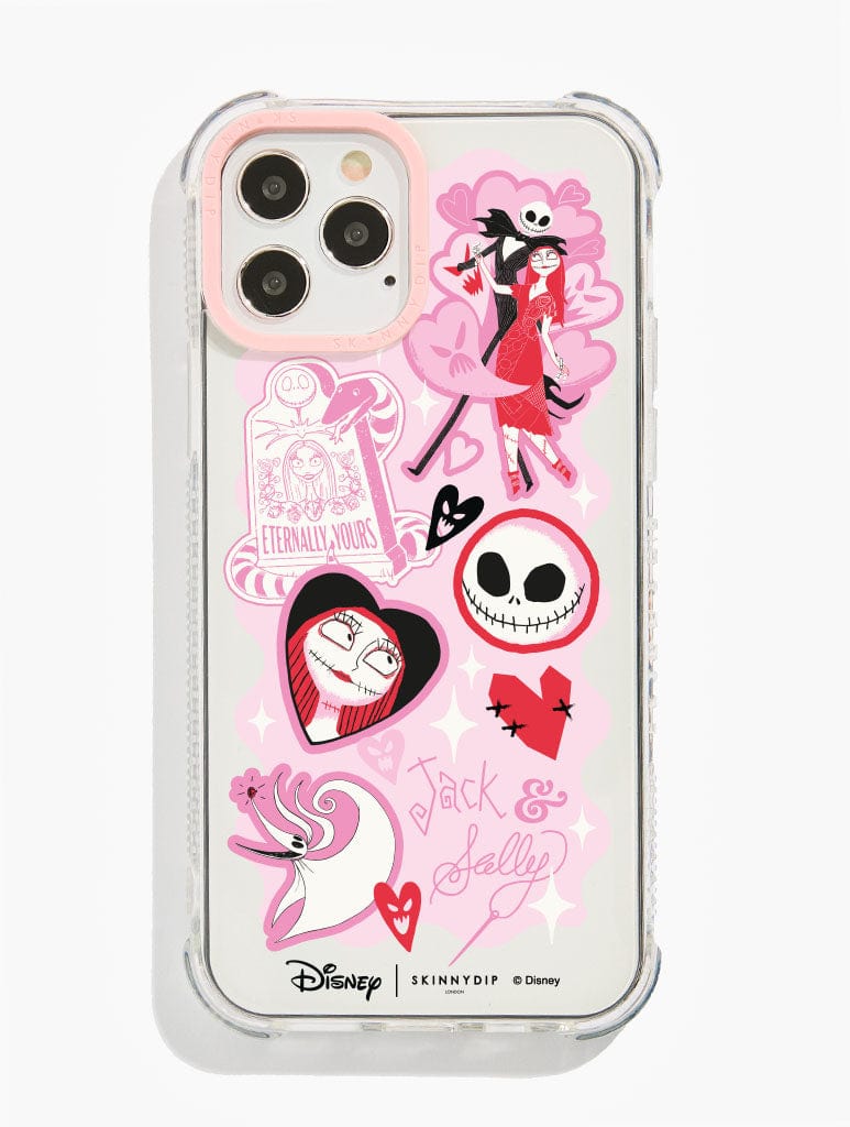 Disney Jack & Sally Valentine's Sticker Shock iPhone Case Phone Cases Skinnydip London