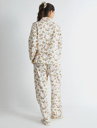 Disney Jaq & Gus Pyjama Set in Ecru Lingerie & Nightwear Skinnydip London