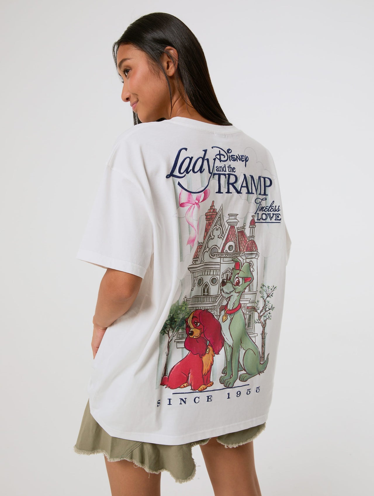 Disney Lady and The Tramp Poster T-Shirt Tops & T-Shirts Skinnydip London