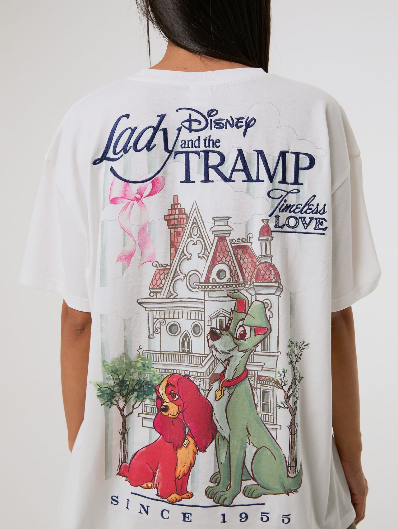 Disney Lady and The Tramp Poster T-Shirt Tops & T-Shirts Skinnydip London