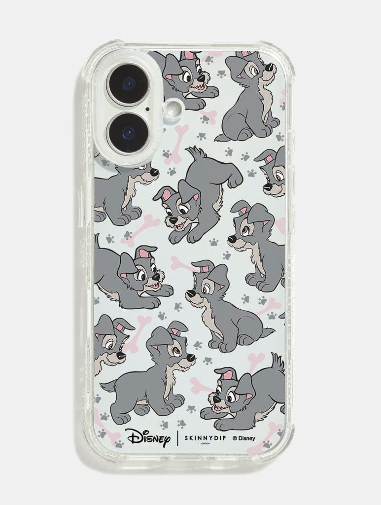 Disney Lady And The Tramp Scamp Puppy Shock iPhone Case Phone Cases Skinnydip London