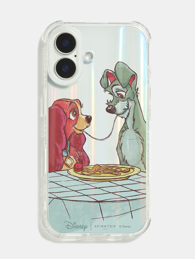 Disney Lady And The Tramp Spaghetti Shock iPhone Case Phone Cases Skinnydip London