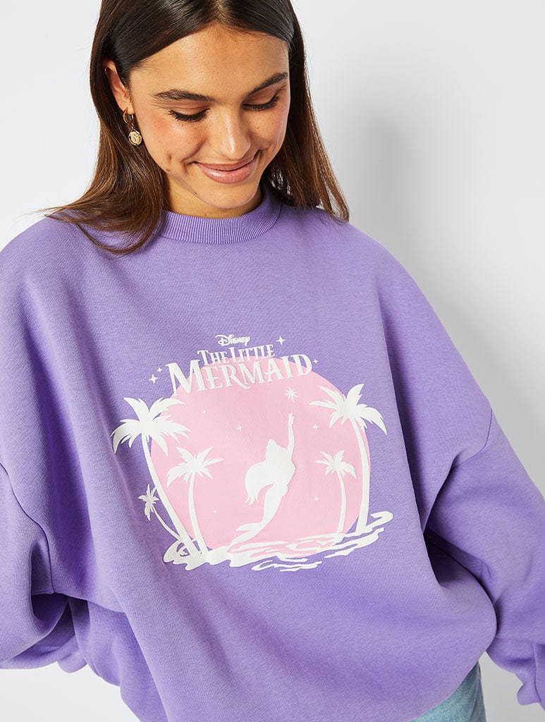 Disney Little Mermaid Sunset Sweatshirt Hoodies & Sweatshirts Skinnydip London