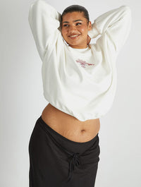 Disney Living In A Daydream Sweatshirt in Ecru Hoodies & Sweatshirts Skinnydip London