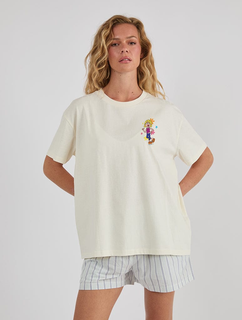 Disney Lizzie McGuire T-Shirt In White Tops & T-Shirts Skinnydip London