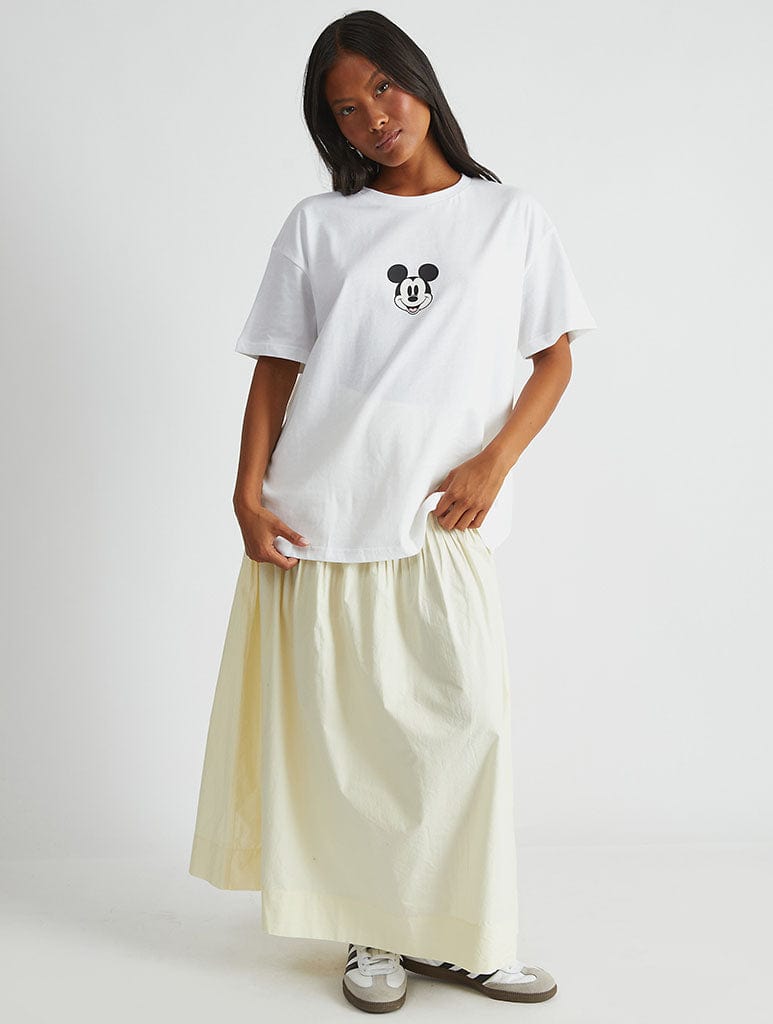 Disney Mickey And Friends T-Shirt In White Tops & T-Shirts Skinnydip London