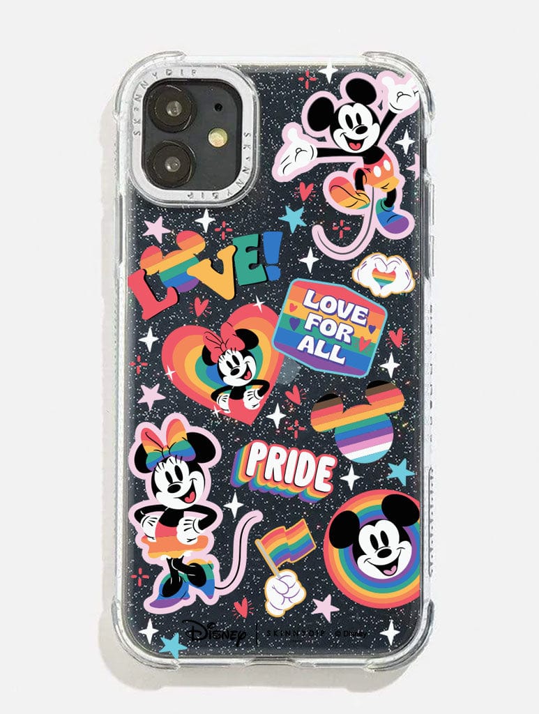 Disney Mickey and Minnie Pride Shock Case Phone Cases Skinnydip London