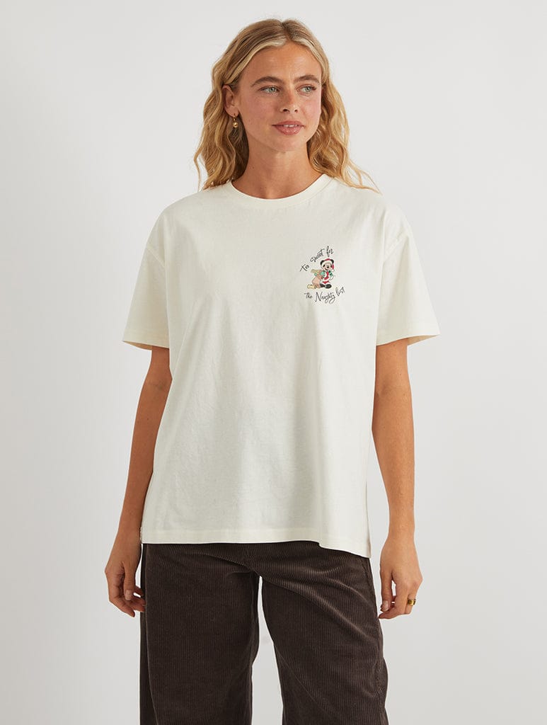 Disney Mickey And Minnie Too Sweet T-Shirt in White Tops & T-Shirts Skinnydip London
