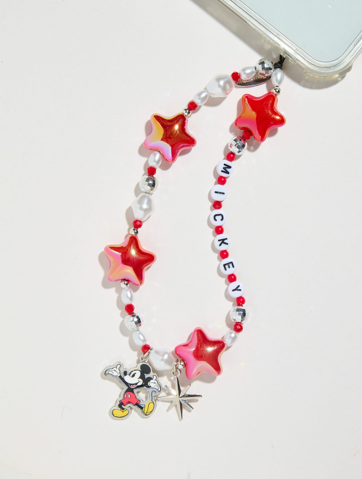Disney Mickey Disney Store Exclusive Beaded Strap Phone Grips Skinnydip London